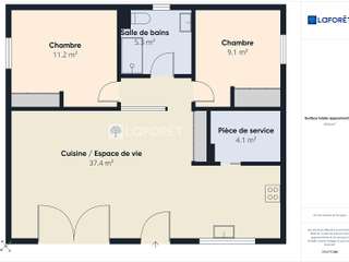 Vente maison 3 pièces
