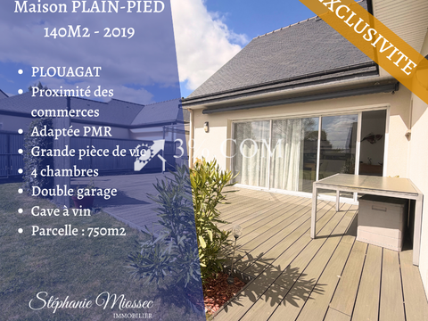 Vente maison 6 pièces Plouagat 22
