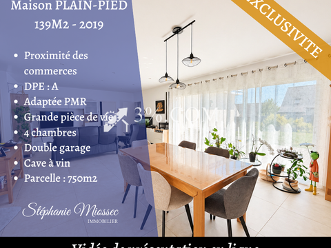 Vente maison 6 pièces Plouagat 22