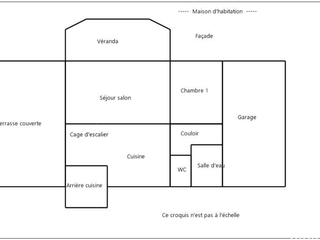 Vente maison 6 pièces