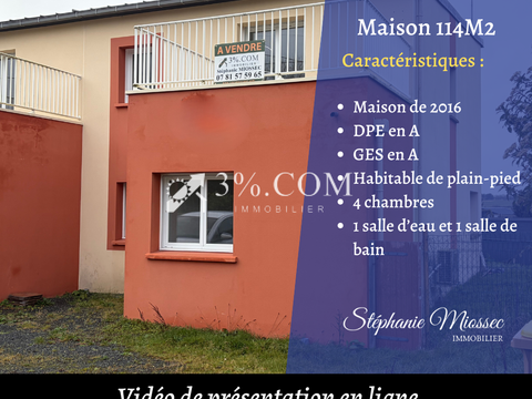 Vente maison 5 pièces Ploufragan 22