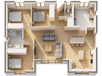 Vente maison 4 pièces Plougonven 29