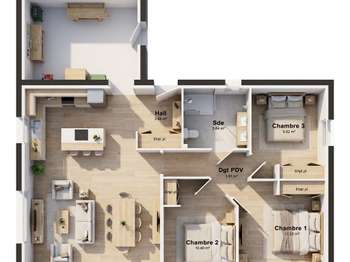 Vente maison 4 pièces Plouha 22