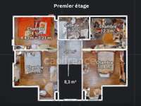 Vente maison 6 pièces Vente maison 6 pièces