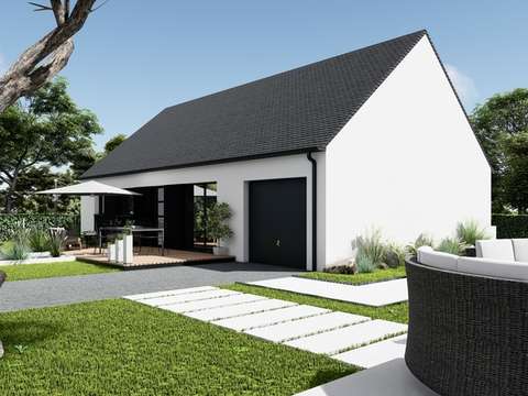 Vente maison 4 pièces Plounévez-Moëdec 22