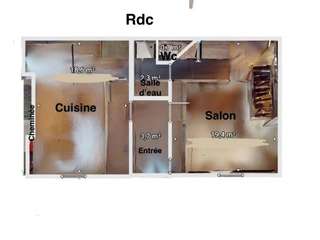 Vente maison 4 pièces