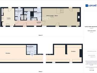 Vente maison 3 pièces