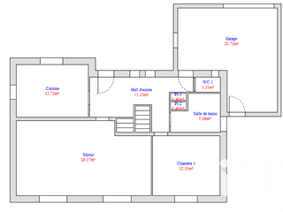 Vente maison 7 pièces