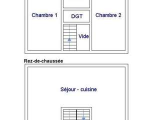 Vente maison 3 pièces