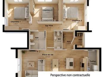 Vente maison 4 pièces Pluvigner 56