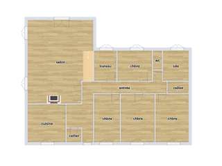 Vente maison 7 pièces