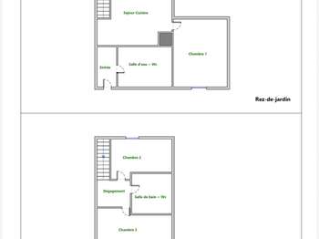 Vente maison 4 pièces