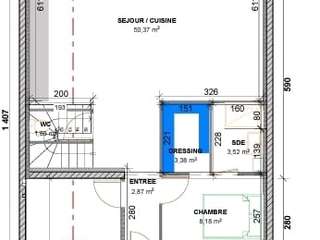 Vente maison 4 pièces