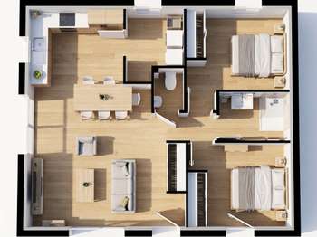 Vente Maison 2 chambresPontrieux