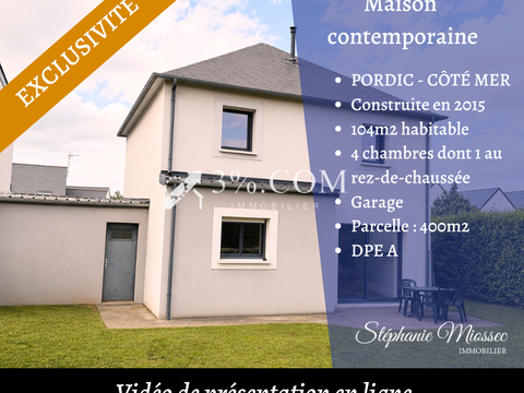 Vente maison 5 pièces Pordic 22