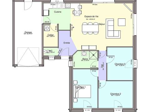 Vente maison 5 pièces