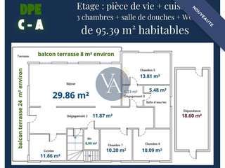 Vente maison 9 pièces