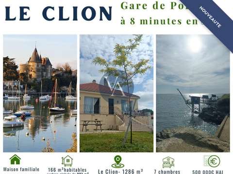 Vente maison 9 pièces Pornic 44