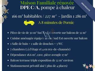 Vente maison 9 pièces