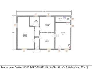 Vente maison 3 pièces