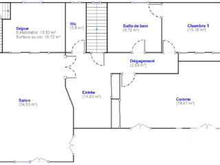 Vente maison 5 pièces