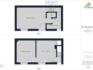 Vente maison 3 pièces