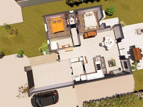 Vente maison 4 pièces
