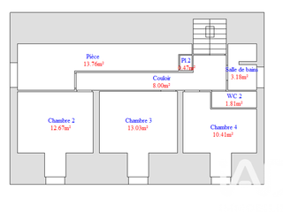 Vente maison 7 pièces