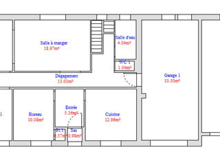 Vente maison 7 pièces