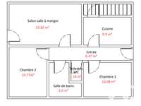 Vente maison 4 pièces