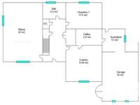Vente maison 4 pièces Vente maison 4 pièces