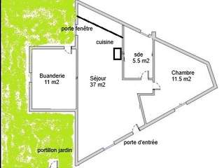 Vente maison 2 pièces