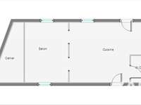 Vente maison 3 pièces