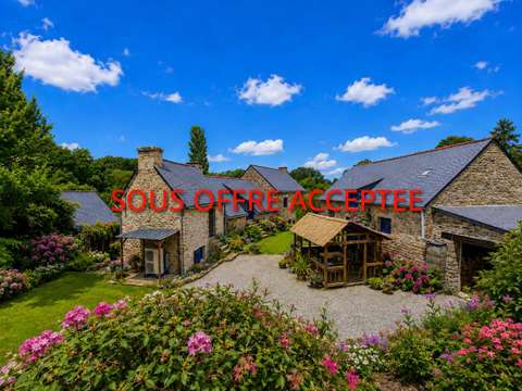 Vente maison 5 pièces Priziac 56