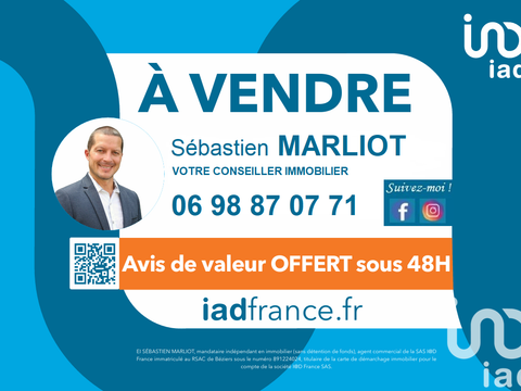 Vente maison 4 pièces