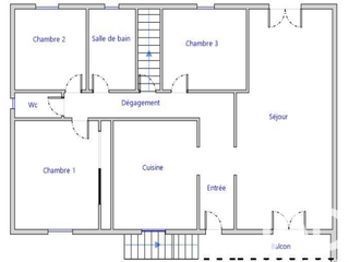 Vente maison 6 pièces Vente maison 6 pièces