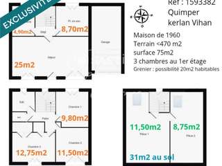 Vente maison 5 pièces