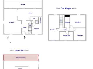 Vente maison 5 pièces
