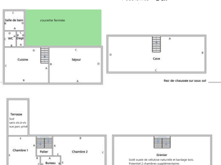 Vente maison 3 pièces