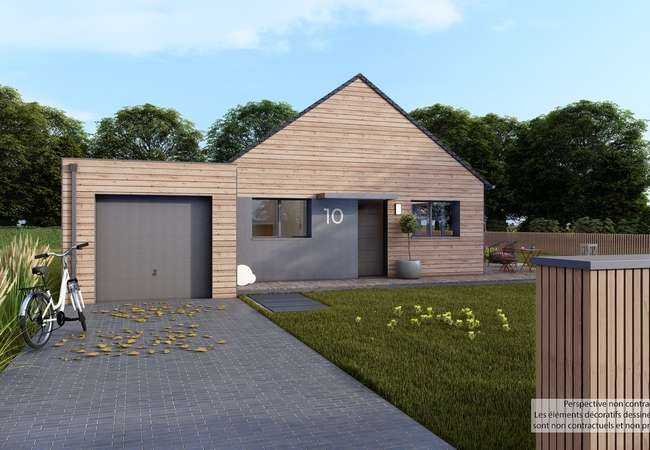Maison 3 pièces 70 m² · à Rédené · 70 m² · 239 786 €