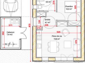 Vente maison 2 pièces Vente maison 2 pièces