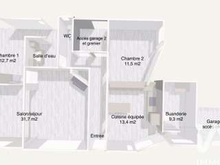Vente maison 3 pièces Vente maison 3 pièces
