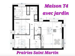 Vente Maison 3 chambresRennes