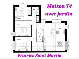 Vente maison 4 pièces Vente maison 4 pièces
