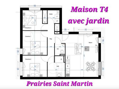 Vente maison 4 pièces Rennes 35