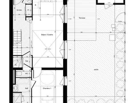 Vente maison 4 pièces