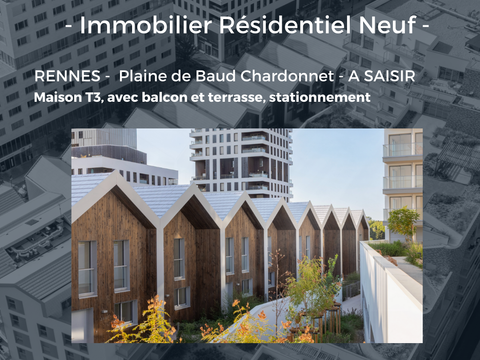 Vente maison 3 pièces Rennes Centre Ville 35