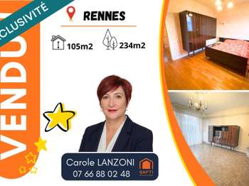 Vente Maison 3 chambresRennes Landry - Cimetière de l'Est