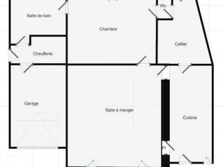 Vente maison 3 pièces
