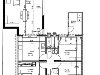 Vente maison 4 pièces
